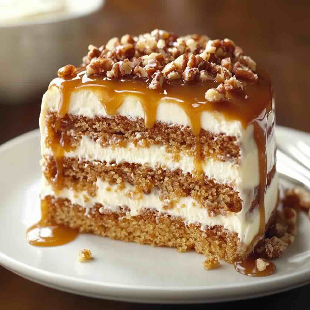 Caramel Crunch Cake