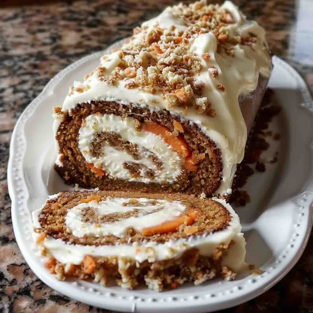 Carrot Cake Roll