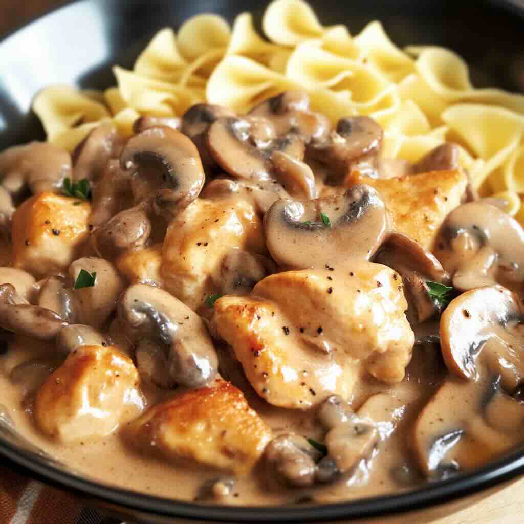 Chicken Stroganoff