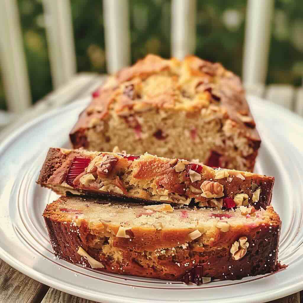 Orange Rhubarb Bread