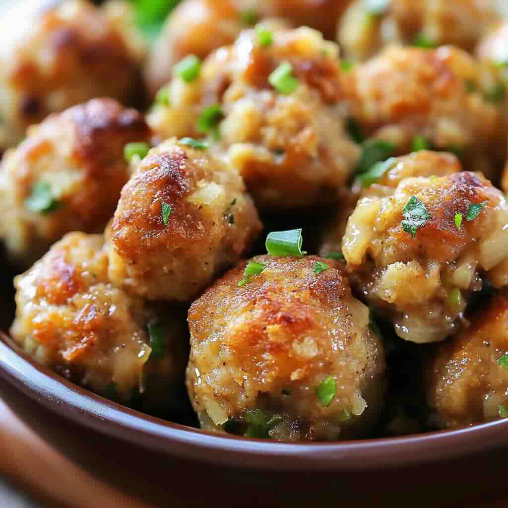 Turkey Stuffing Balls