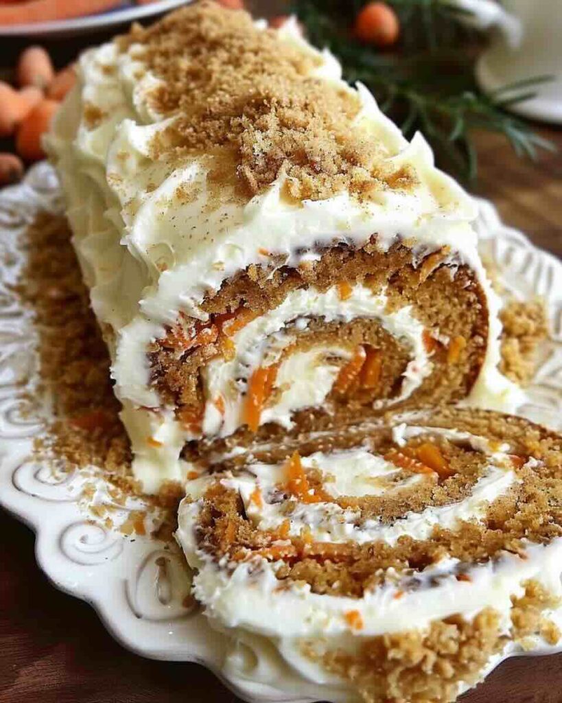 Carrot Cake Roll