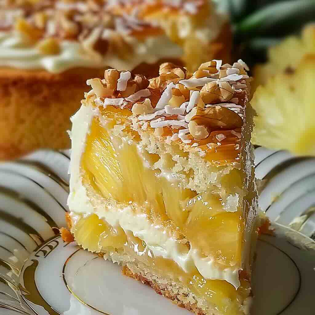 Hawaiian Pineapple Cake