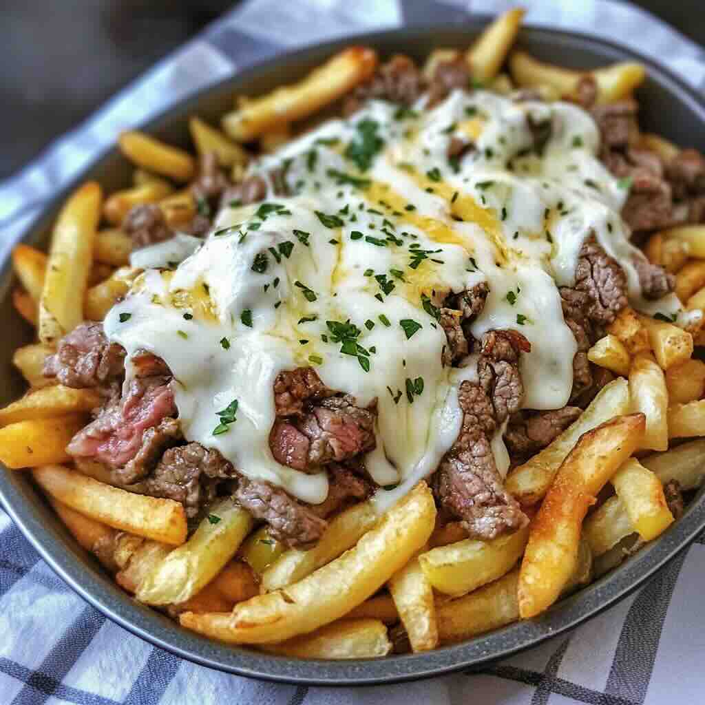 Philly Steak Cheese Fries