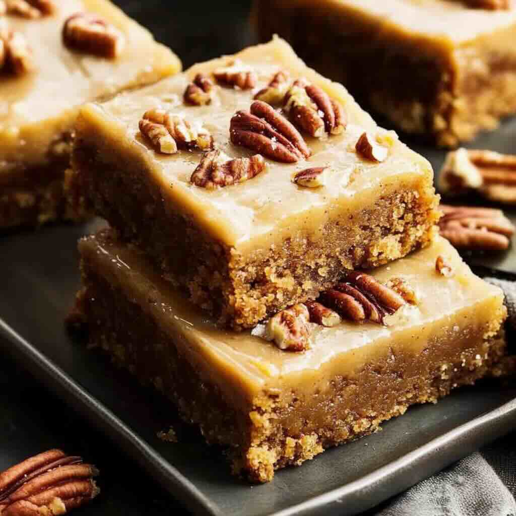 Pumpkin Praline Bars