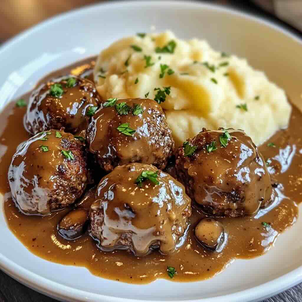 Salisbury Steak Meatballs