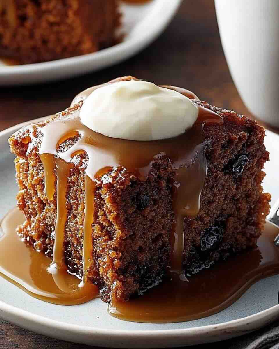 Sticky Toffee Pudding with Butterscotch Sauce