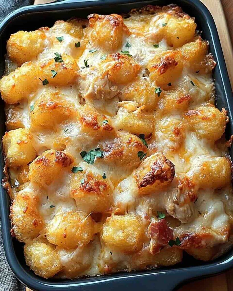 Chicken Tater Tot Casserole Recipe