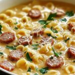 Creamy Parmesan Italian Sausage Soup