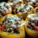 Philly Cheesesteak Stuffed Peppers Recipe