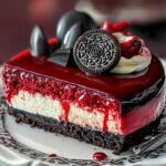 Red Velvet Oreo Cheesecake