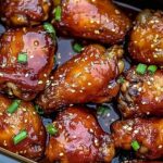 Sweet Honey Garlic Chicken Wings Recipe